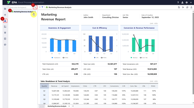 Step 4 - Verify Report in Individual menu