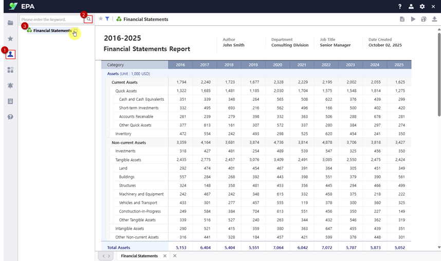 Step 4 - Verify Saved Report