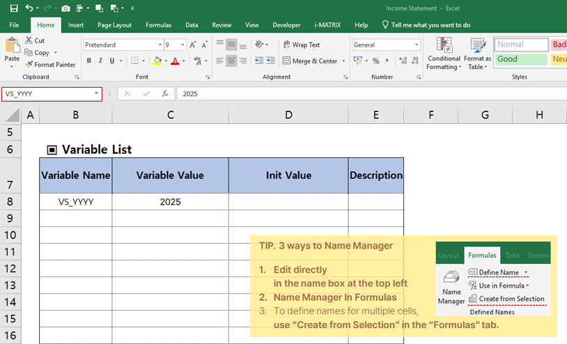 Step 3 - Name Manager Configuration