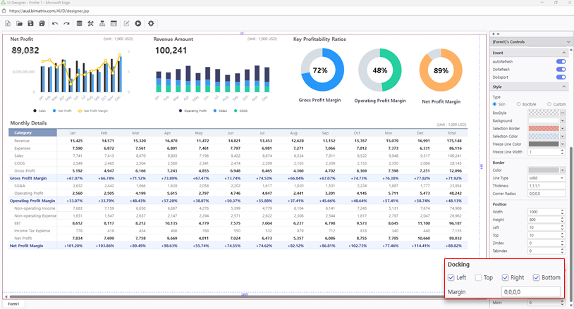 Step 4 - Configure Docking