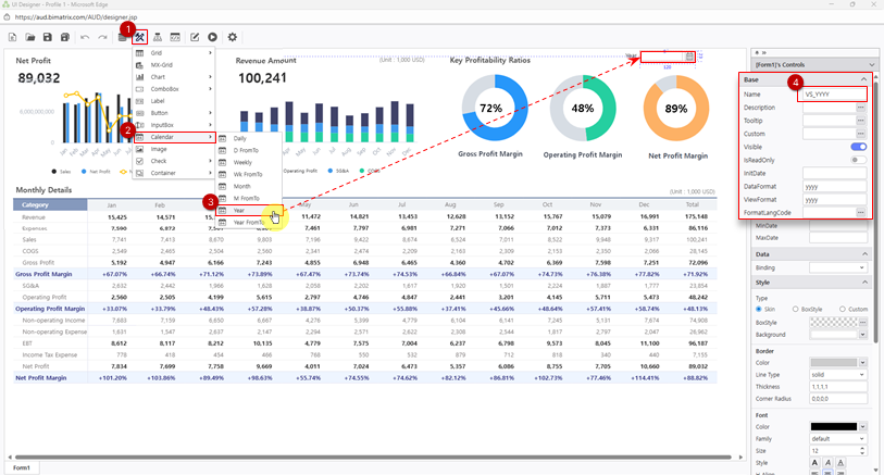 Step 5 - Calendar Picker