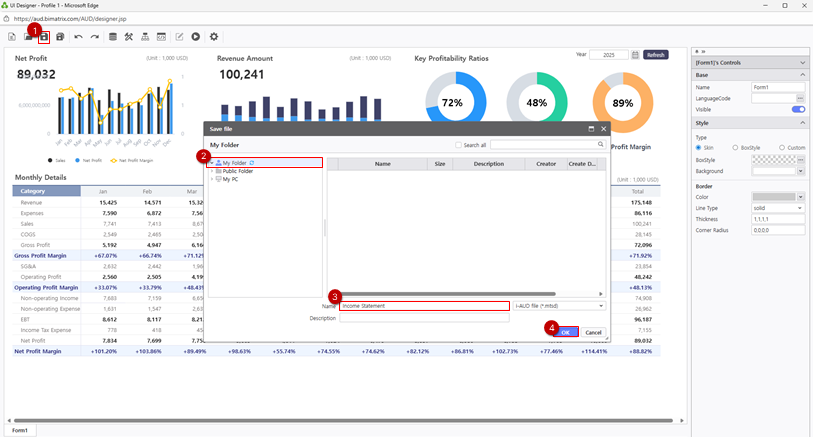 Step 6 - Save to My Folder