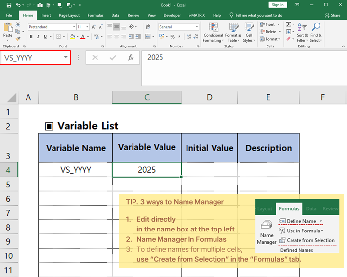Step 3 - Name Manager